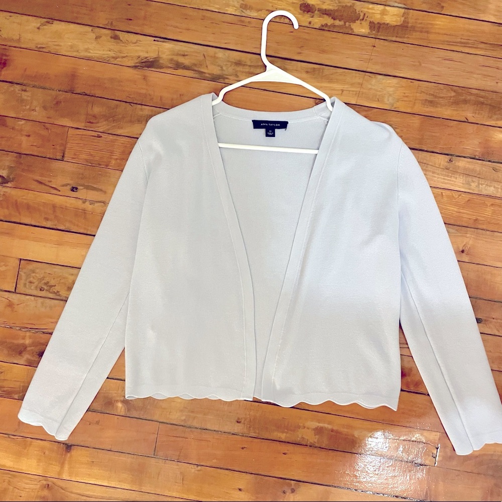 Light blue cardigan